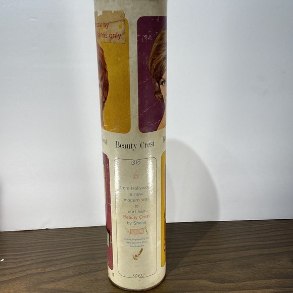 VTG Curling Iron 1960s Shane Engineering Co. Beauty Crest - Tested - Picture 13 of 15